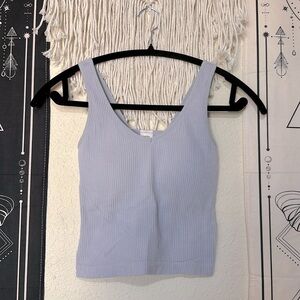 Altar’d State Revival lavender ribbed tank top. Cute summer tank top.